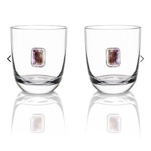 ANNA New York Elevo Double Old Fashioned Glasses, Set of 2